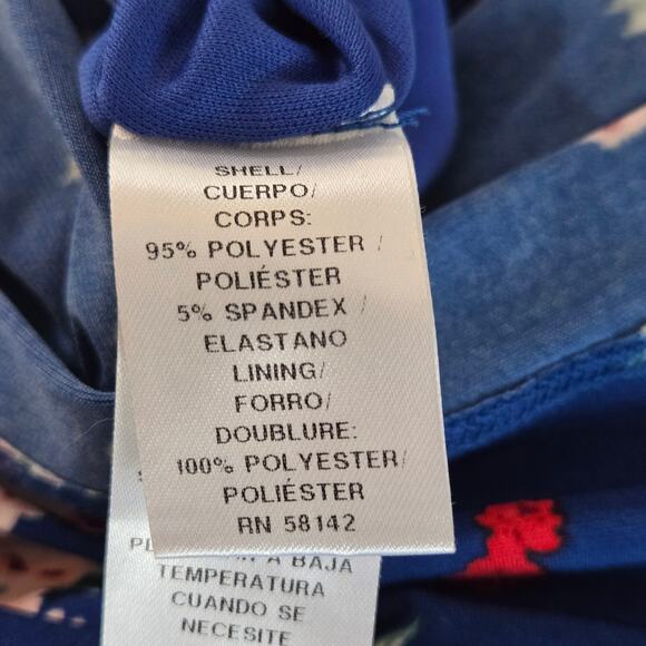 Maggy London Floral Jumpsuit Size US 10 - Picture 7 of 11